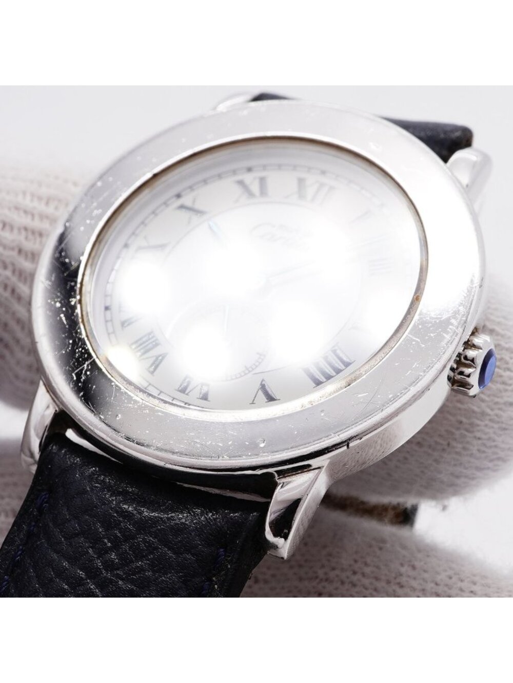 Cartier Must Ronde White Dial Watch - Picture 6 of 8